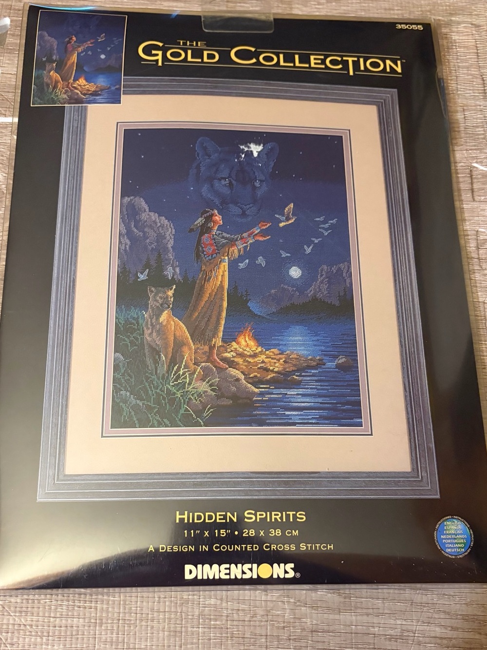 Dimensions Gold Collection Hidden Spirits Cross Stitch Kit 35055